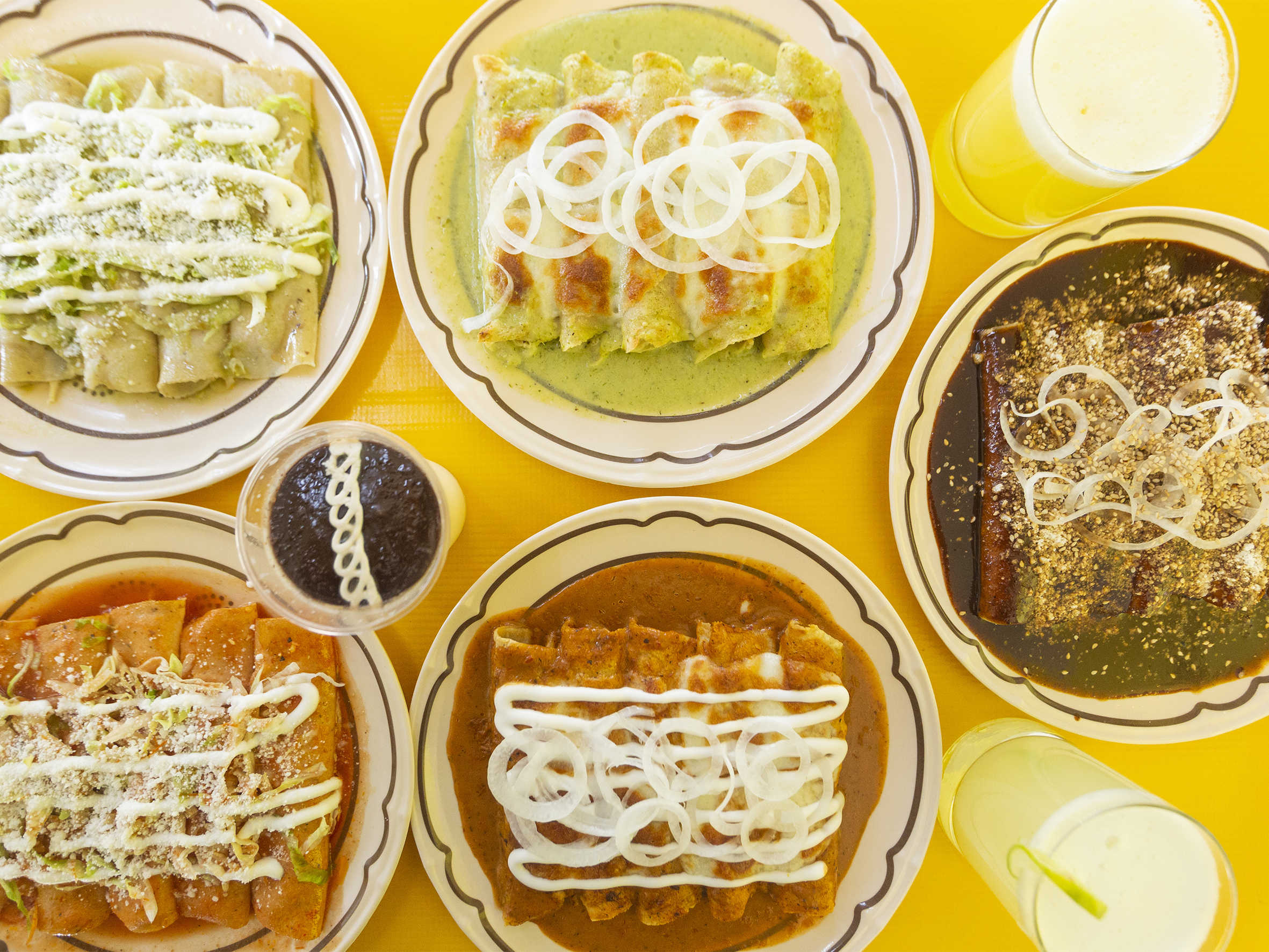 Enchiladas combinadas