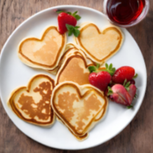 50 Mini Hot Cakes Corazon Pareja