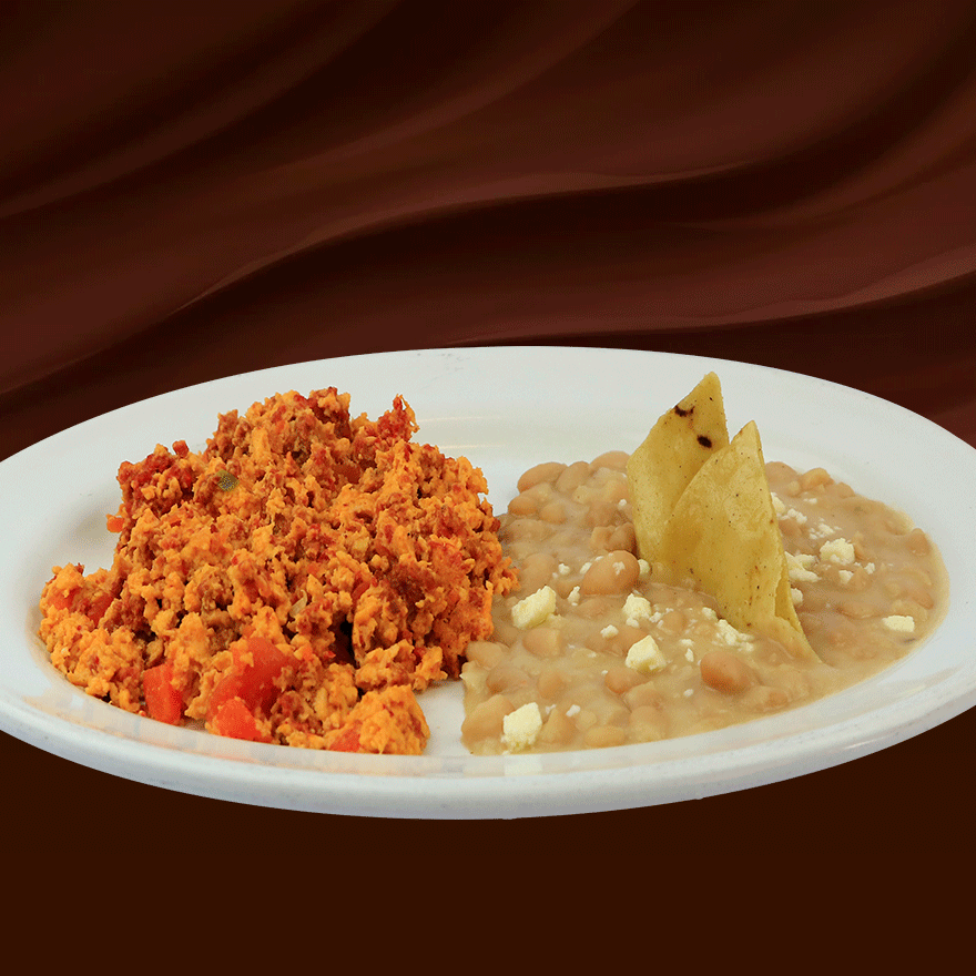 Huevos Revueltos con Chorizo & Papas C