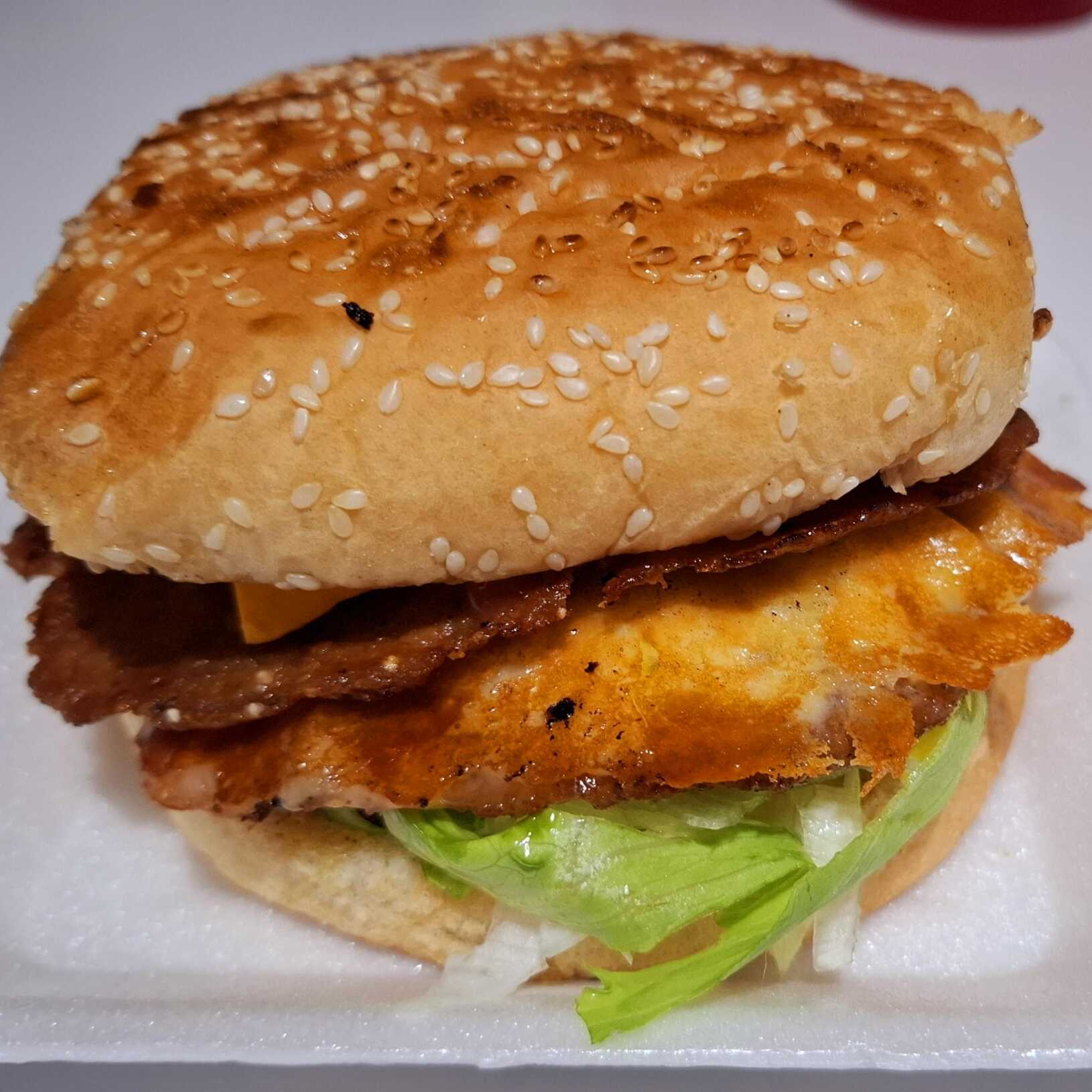 Hamburguesa Jumbo Doble Queso