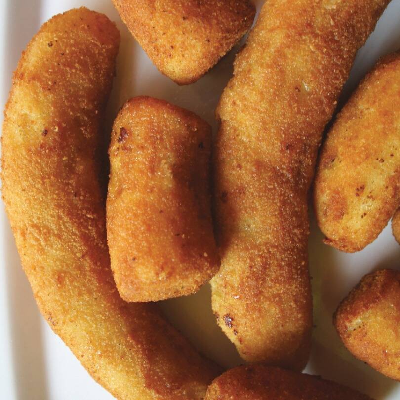 Banana milanesa
