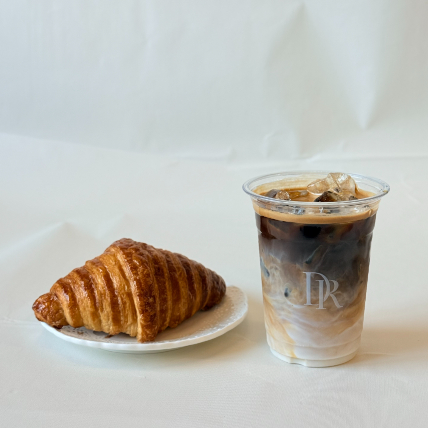 Latte+Croissant