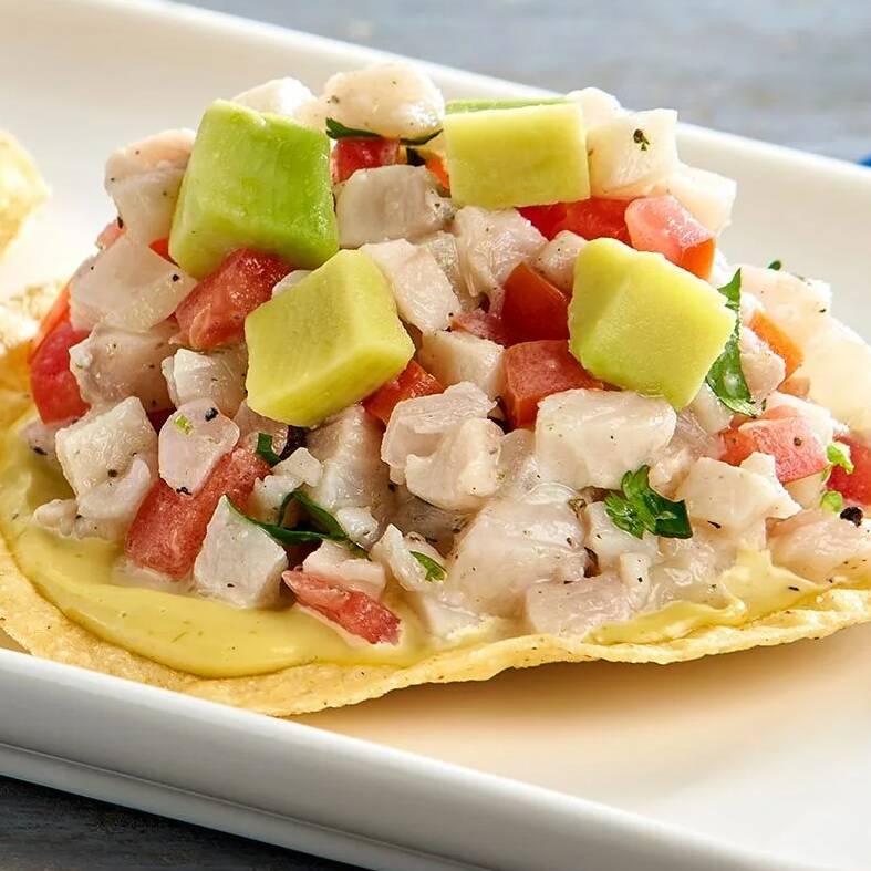 Tostada de Ceviche