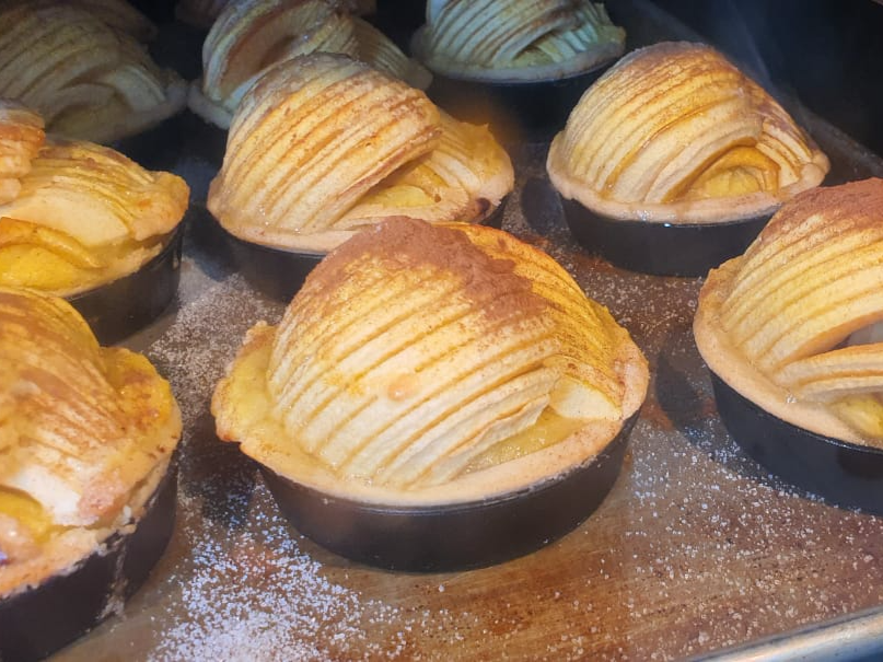 Tartaleta de Manzana con Crema