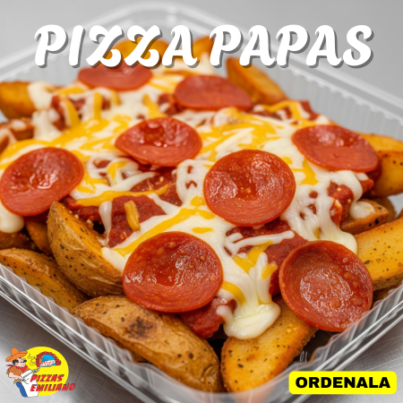 Oportunidad Limitada Pizza Papas Sazonadas 1/2 Lt