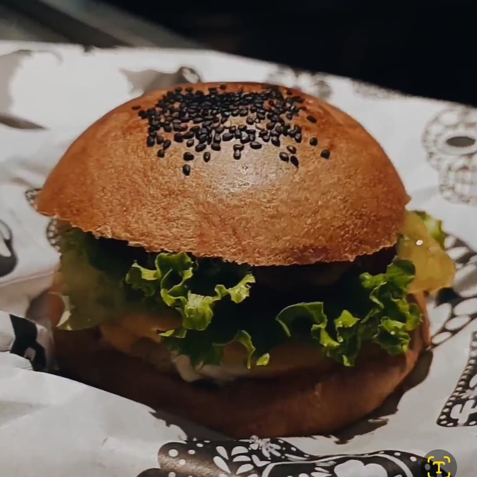Hamburgesa de Res
