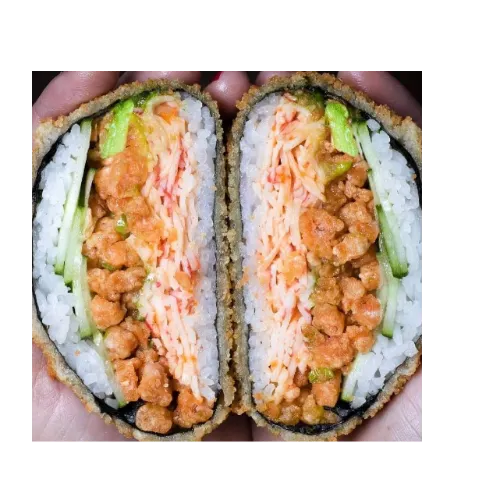 BURGUE MIX SALMON Y CAMARON