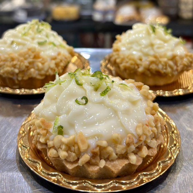 Deliciosa tortinha de limão