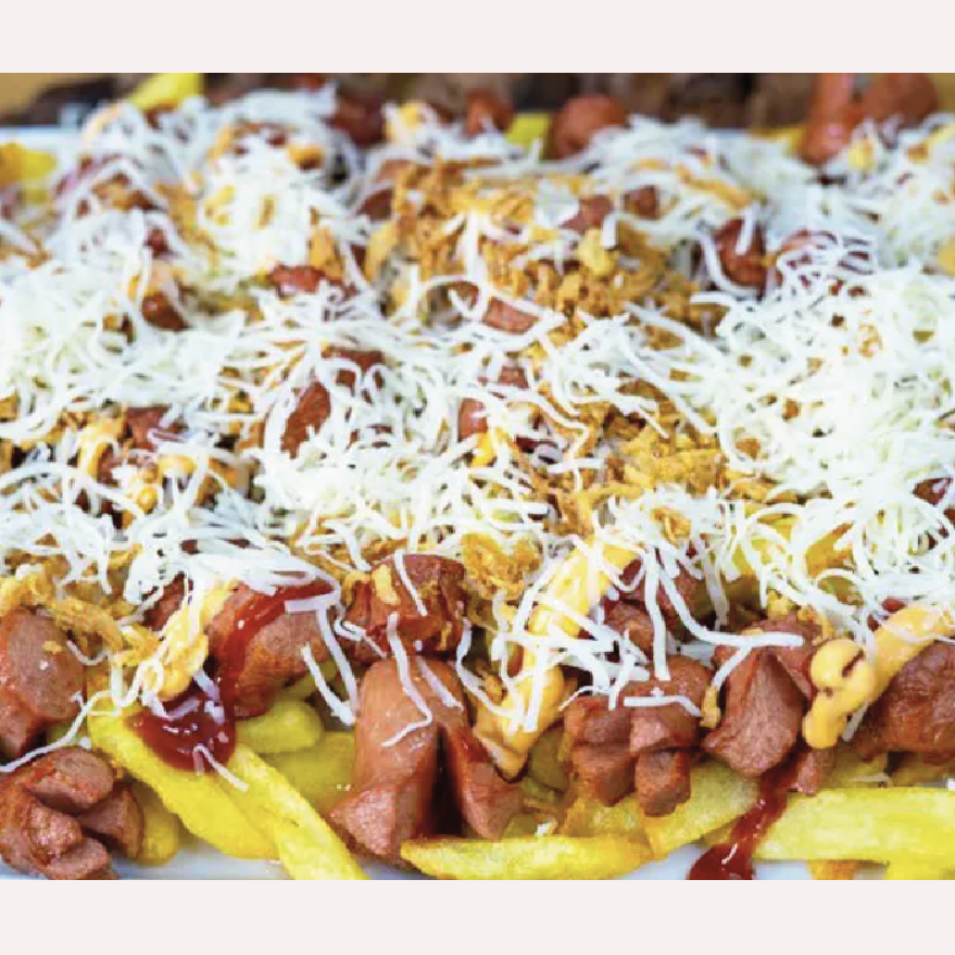 Salchipapa Mexicano