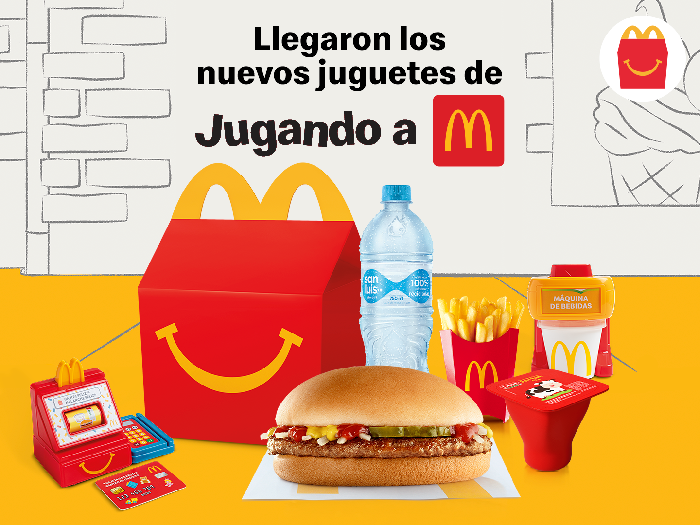 Cajita Feliz Hamburguesa