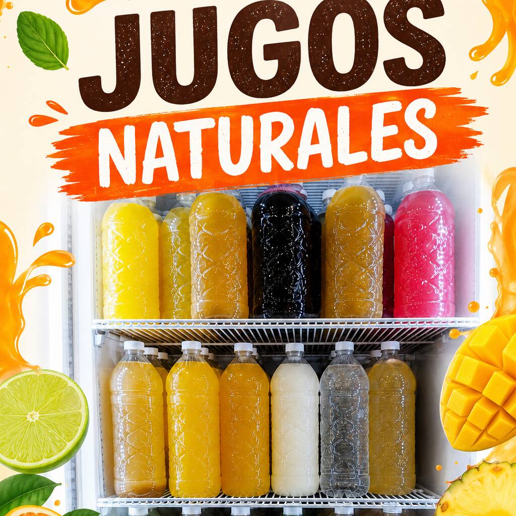 Jugo Natural Botella 1L