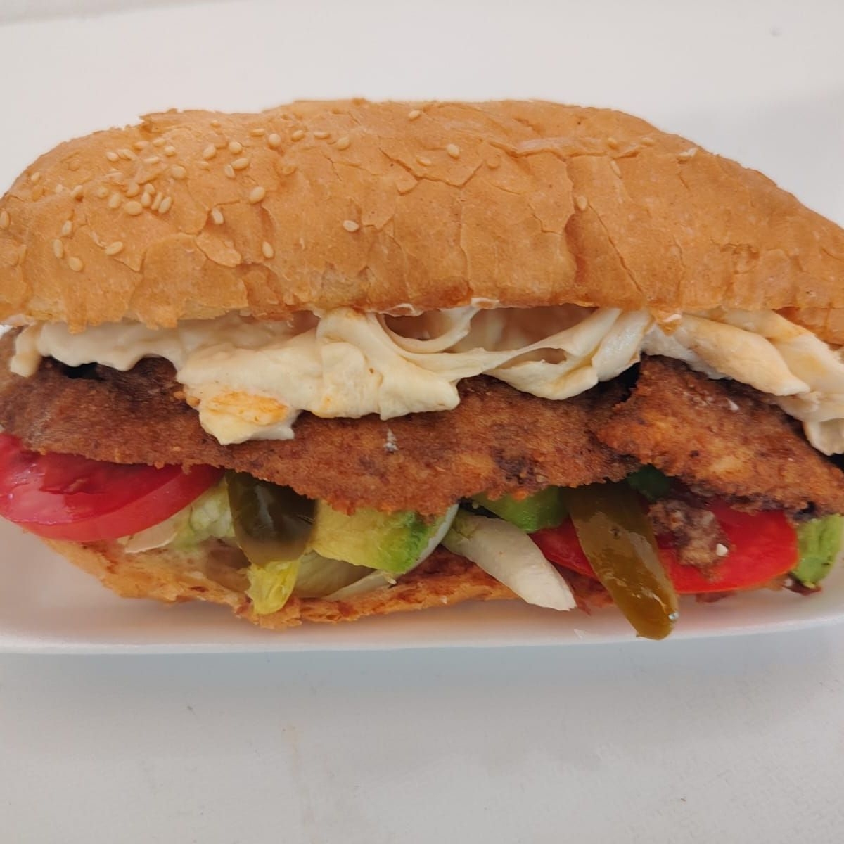 Torta de Milanesa de Pollo