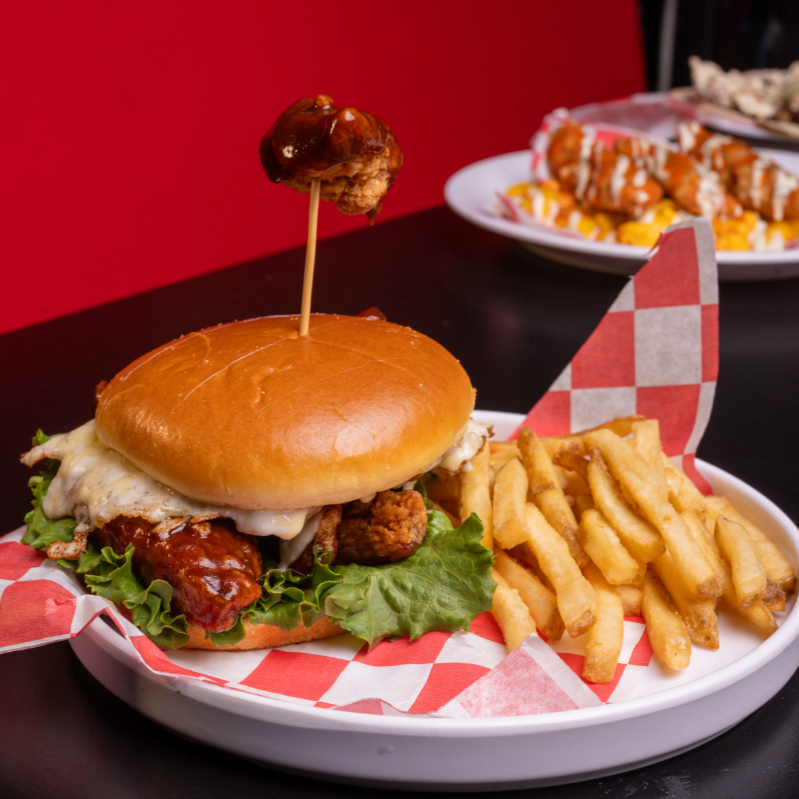 BBQ Hot Burguer