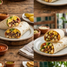 Mega Burrito Norteño, con Papas a la Francesa