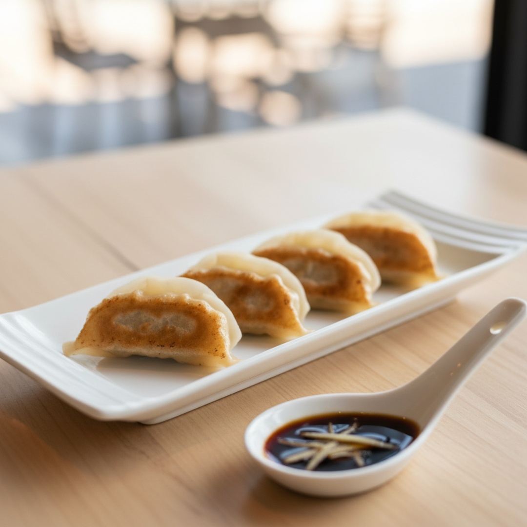 Pastelzinho chinês suino ou Alho poro e shimeji