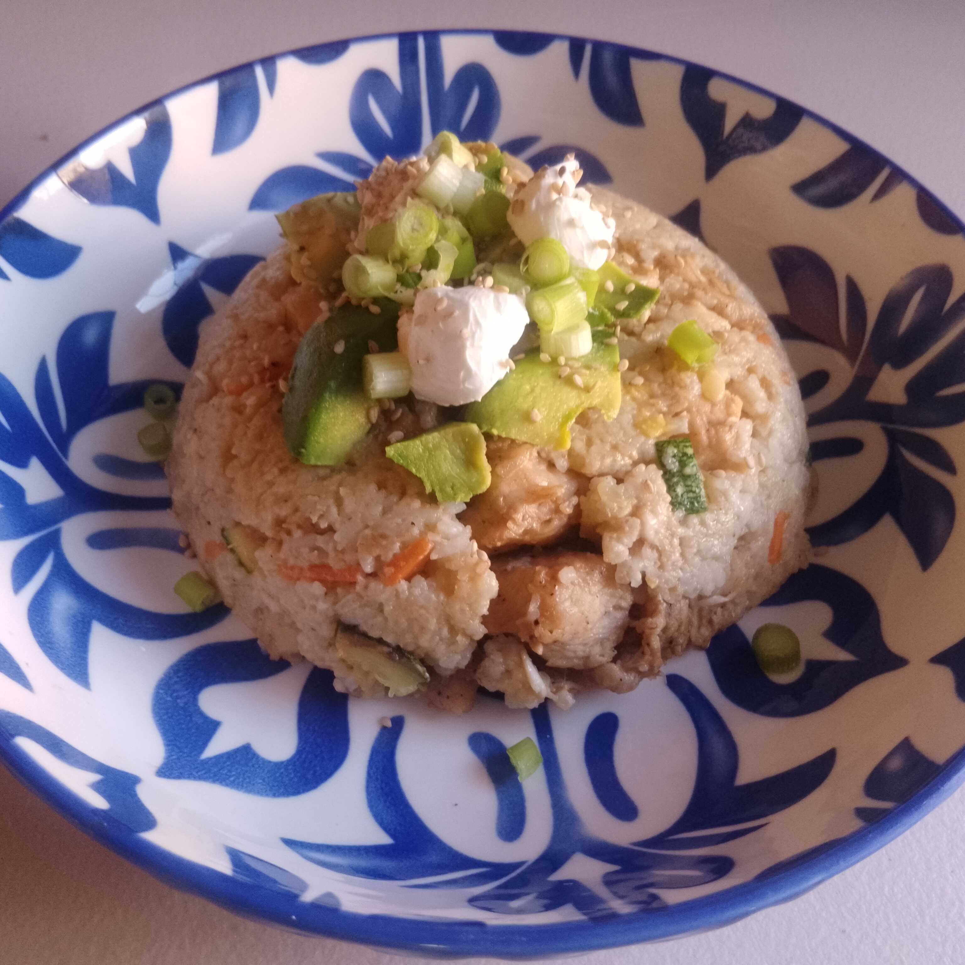 Yakimeshi de Pollo