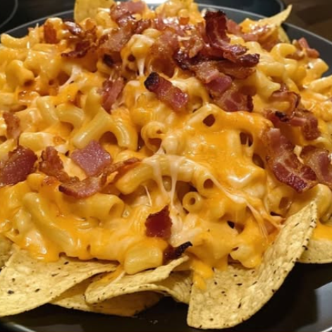 Nachos con Mac And Cheese