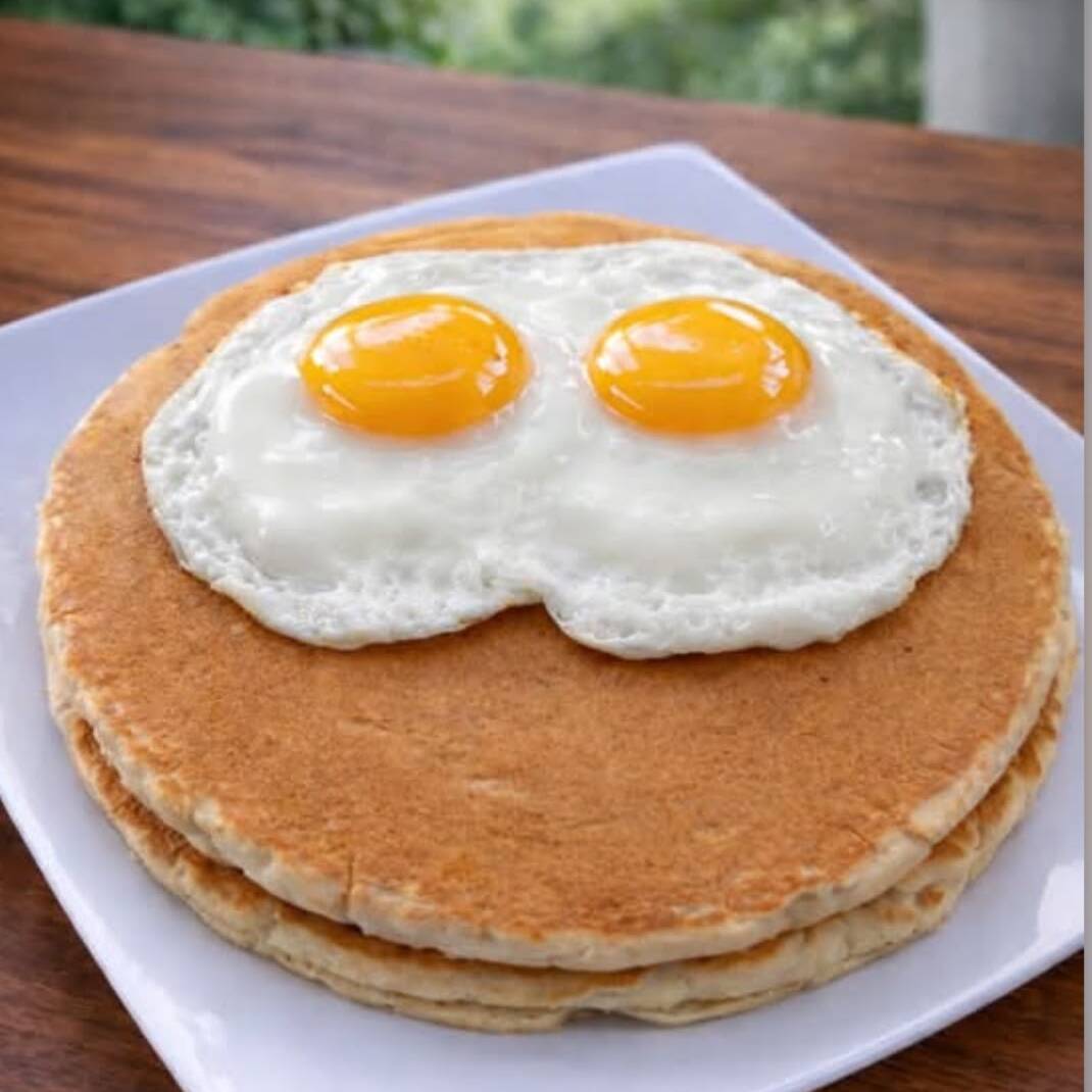 Hot Cakes con Huevo