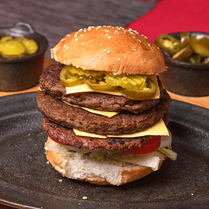 Hamburguesa 3 Carnes