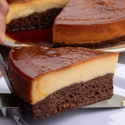 Rebanada de Pastel Imposible