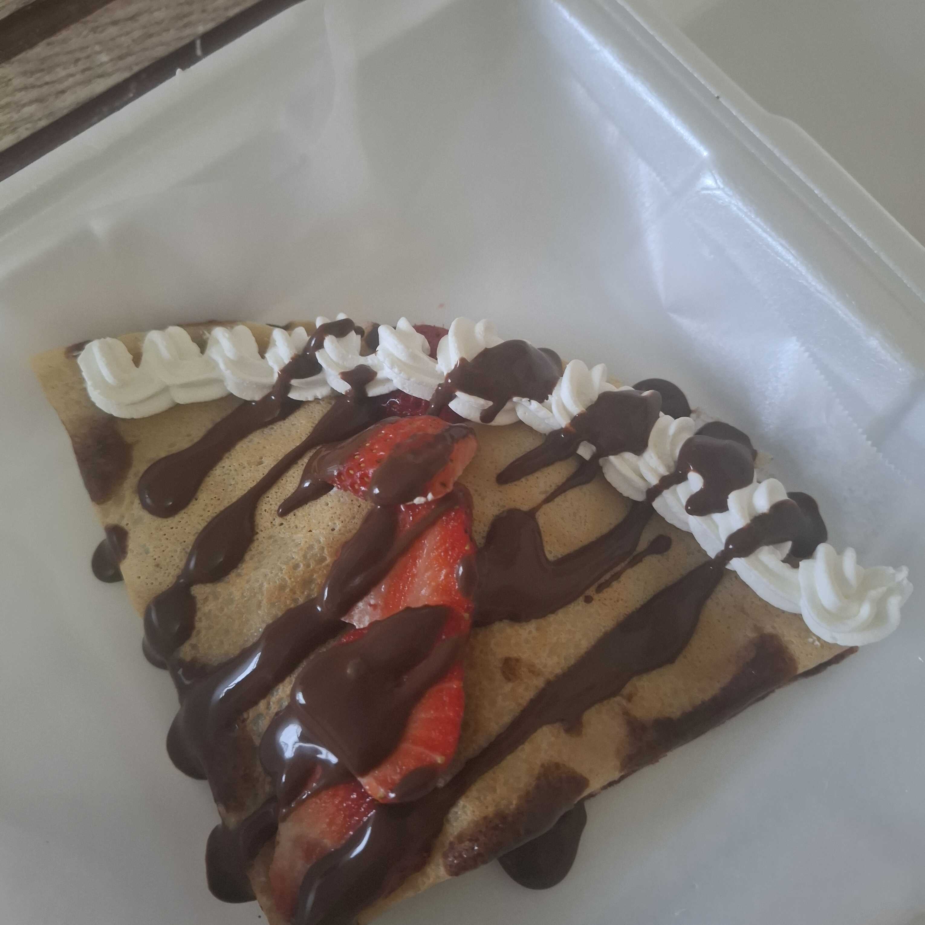 CHOCOLATE Y FRESA