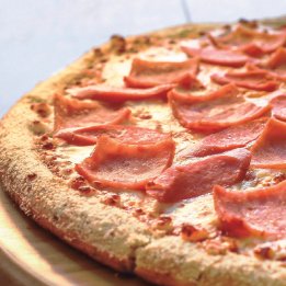 Pizza 35 Cm SALCHICHA CON JAMÓN