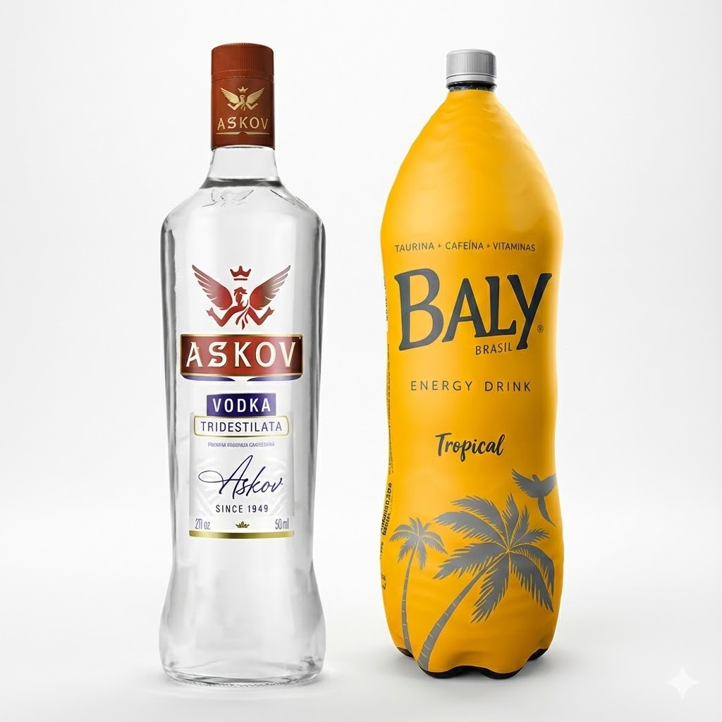Copão de Vodka com Energético (700ml) – Monte o Seu Descrição: A medida certa para quem busca sabor e refrescância. Servido no copo de 700ml com uma dose caprichada de Vodka, gelo e completado com o energético de sua preferência. Tamanho: 700ml (Copo Cheio) Preparo: Feito na hora do envio para chegar gelado. Personalize: Escolha o sabor do energético e gelo nas opções abaixo.