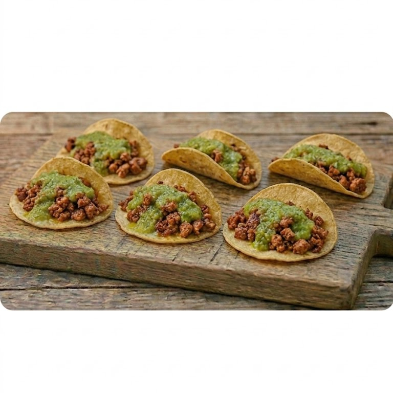 🌮😋6 TACOS DELICIOSOS (LONGANIZA)