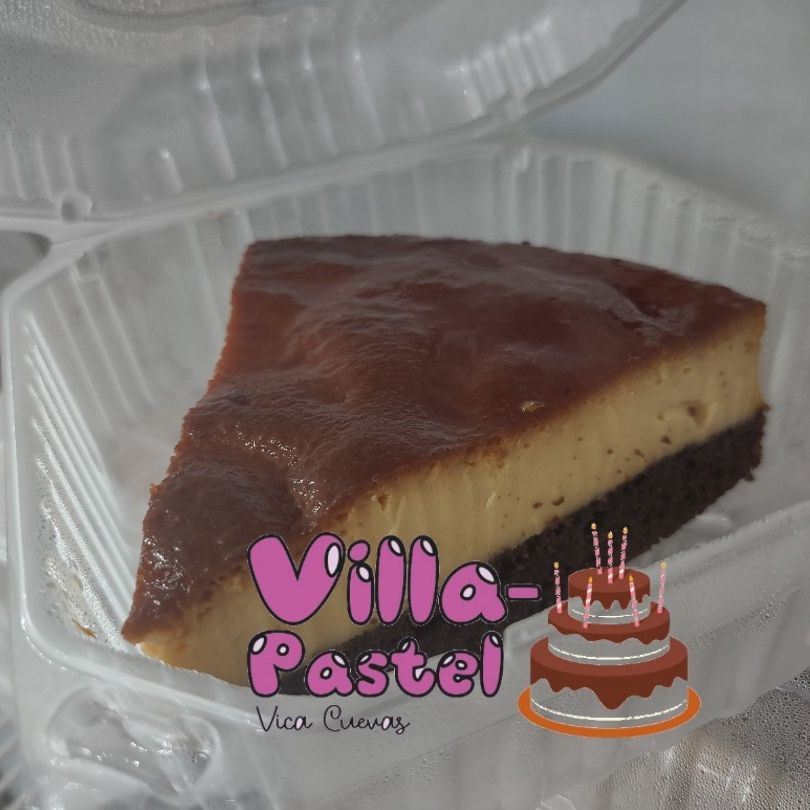 Rebanada de Chocoflan