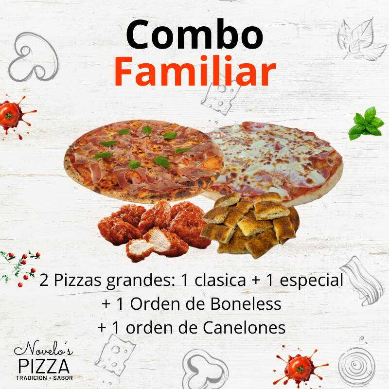 Combo Familiar Boneless con Canelones