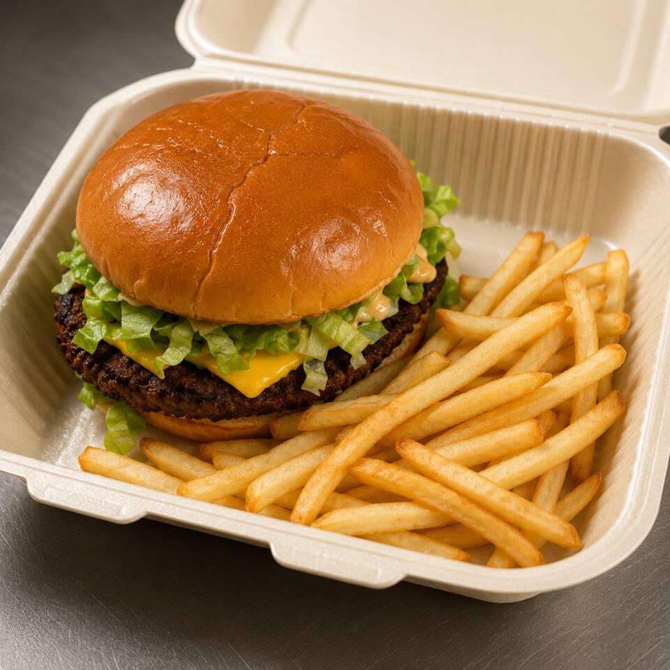 Combo Hamburguesa + Papas
