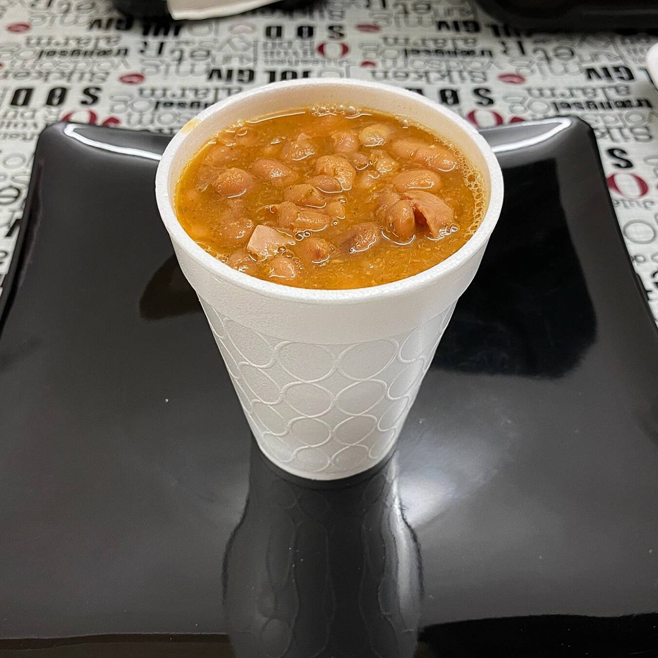 Vaso de Frijoles Charros