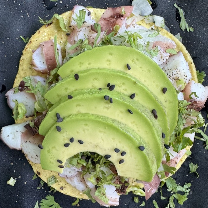 Tostada de Calamar