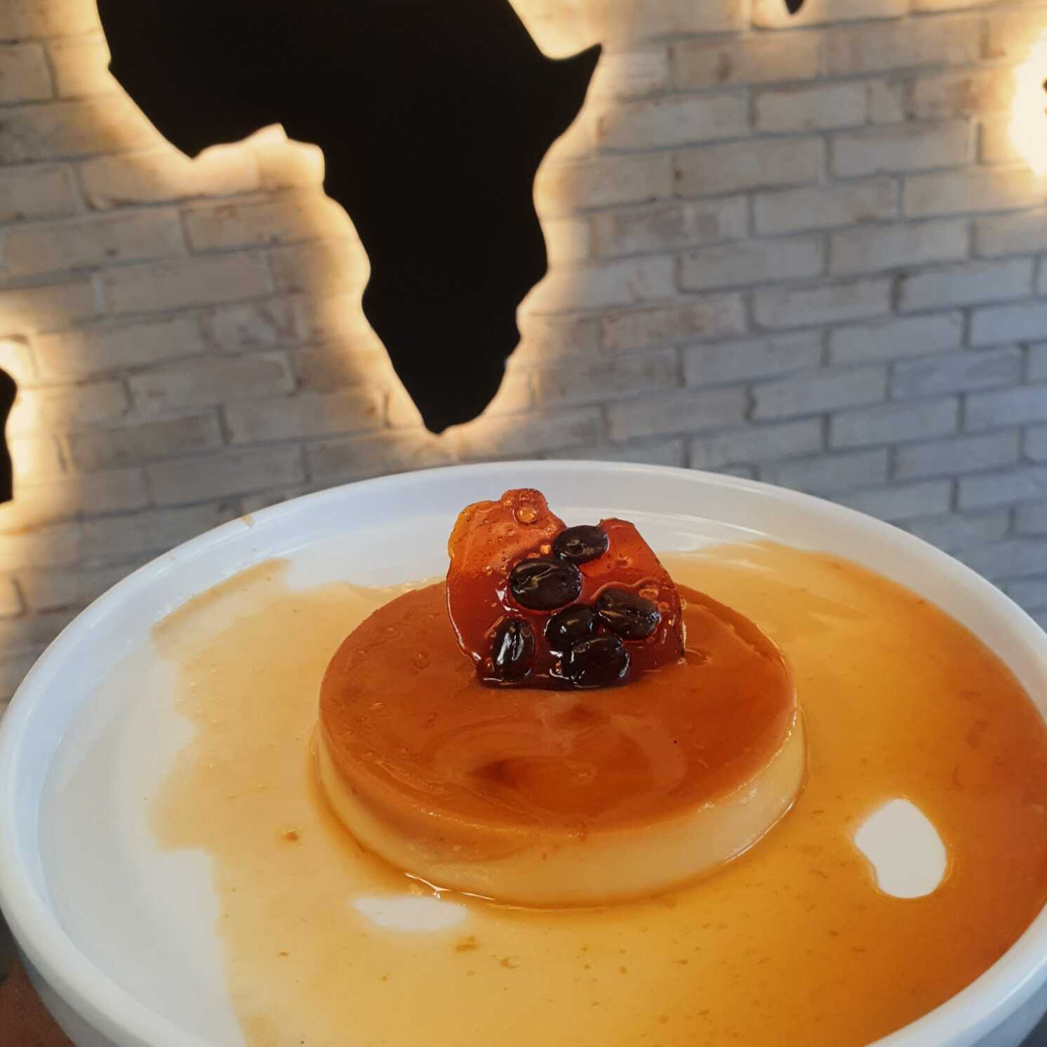 Flan Cremoso De Cafe