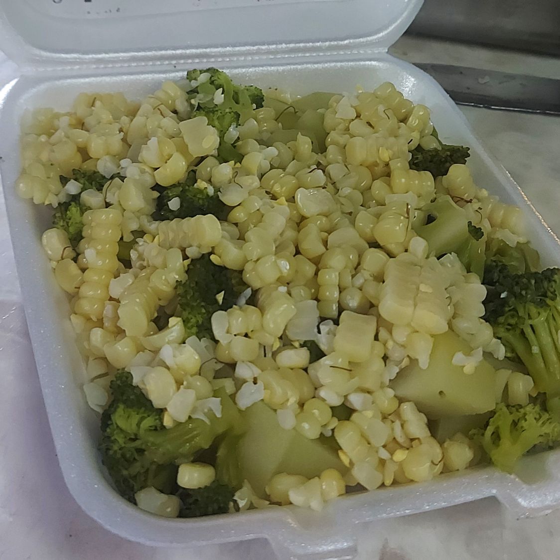 Verdura Cocida Grande con Limon