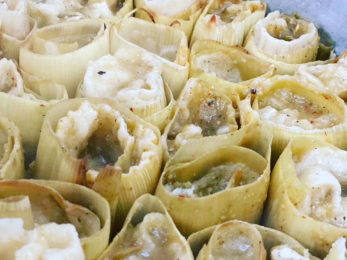 Tamal Verde-pollo