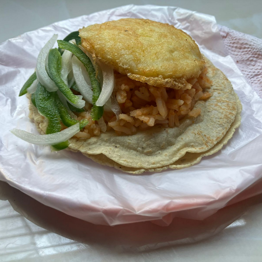 Taco de Torta de Papa