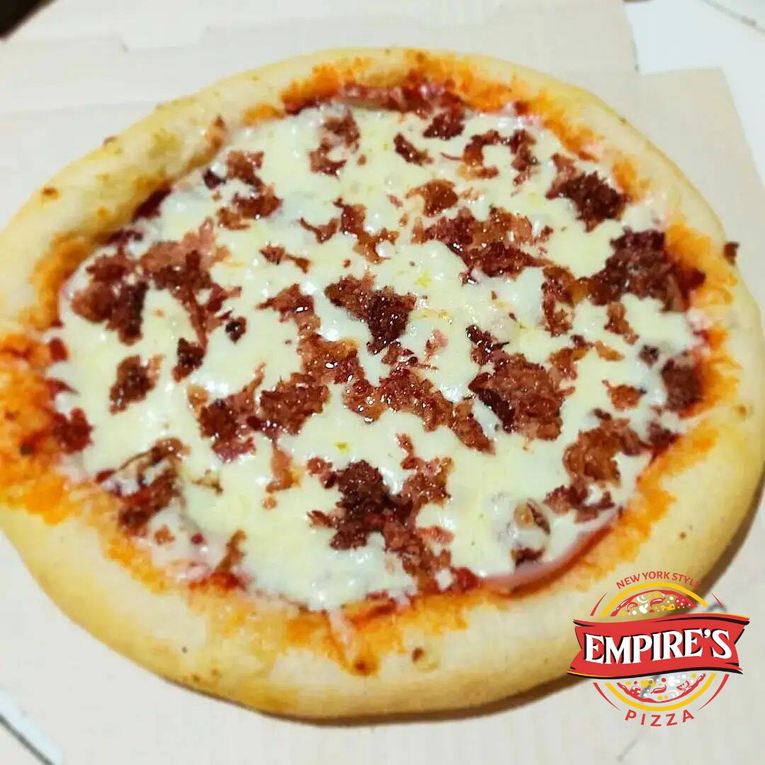 Pizza Maíz y Tocineta Mediana