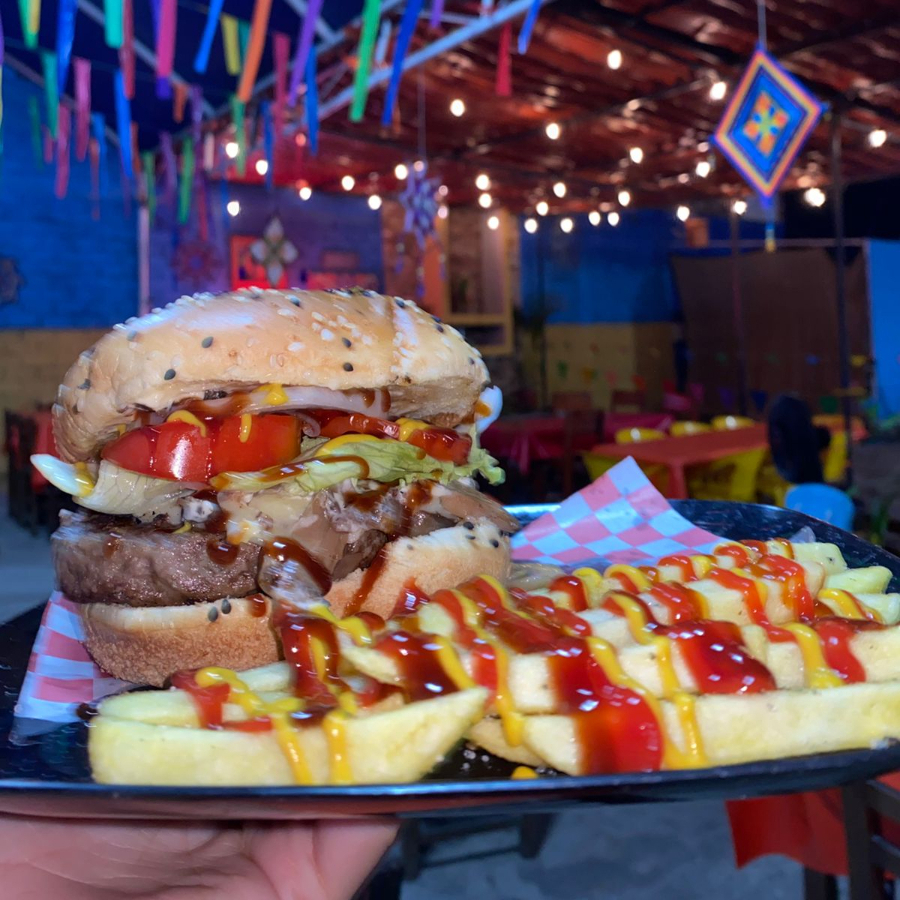 Hamburguesa Champiqueso