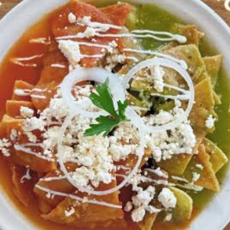 Chilaquiles 2 Salsas Sencillos