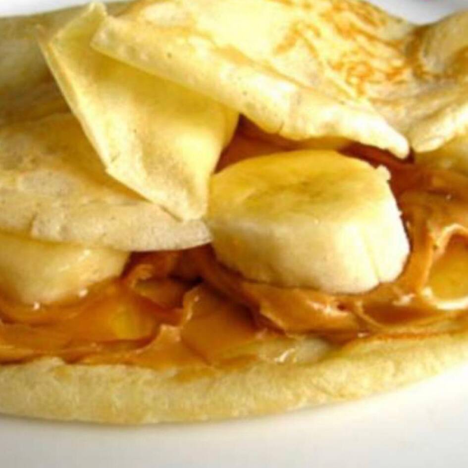 Crepa de Cajeta con Plátano