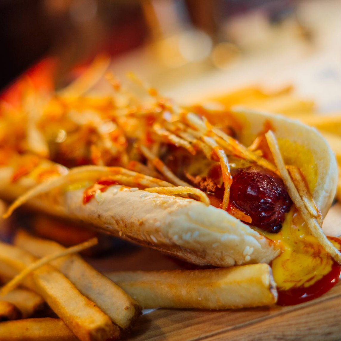 Mac & Cheese Dog