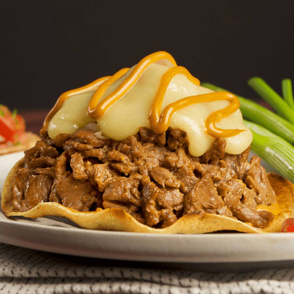 Volcan de Bistec de Res