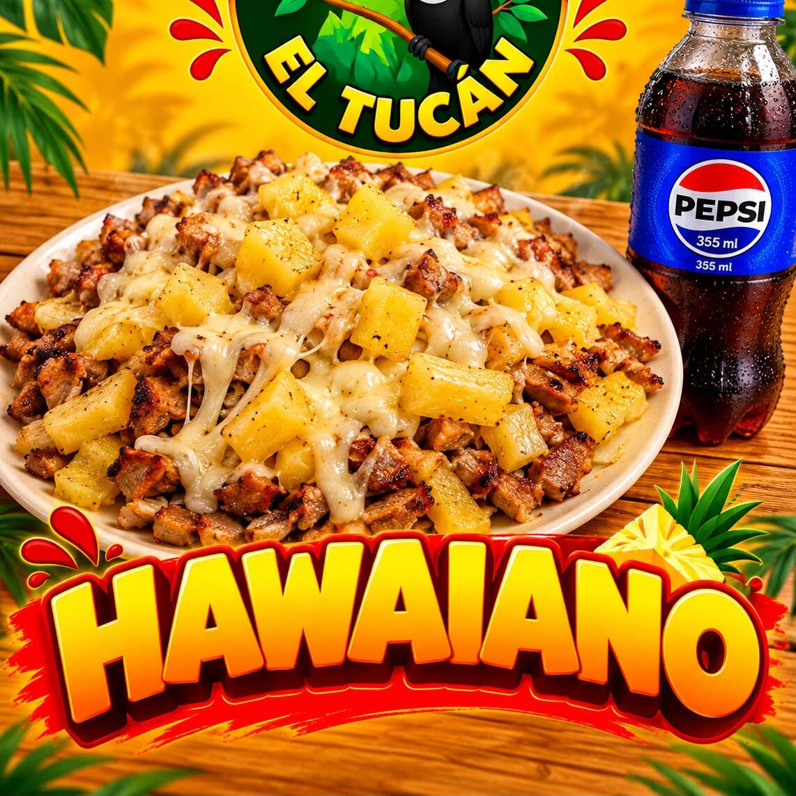 Hawaiana + PEPSI 355 Ml