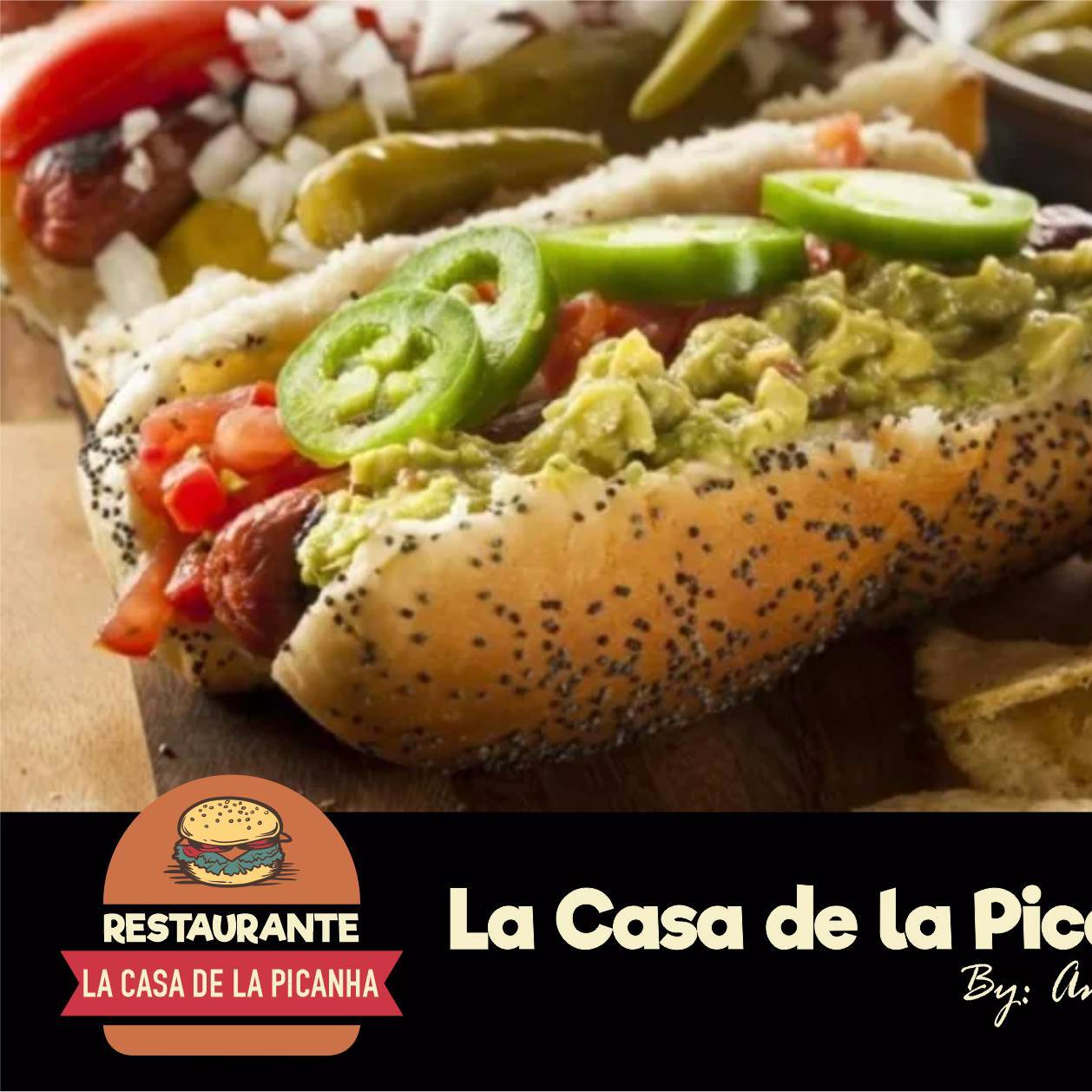 Hot Dog Ranchero 21cm ( INCLUYE PAPAS Y REFRESCO)