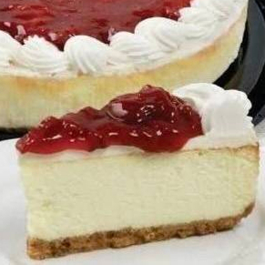 Rebanada de Pastel Queso y Frambuesa