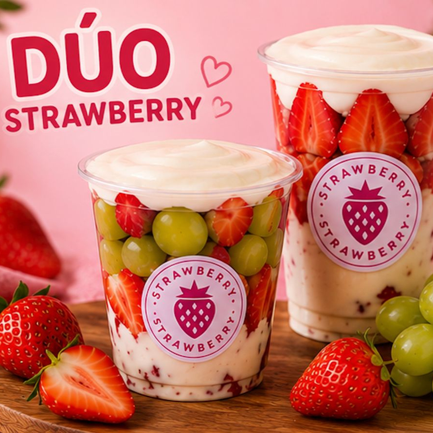“DÚO STRAWBERRY” 🍓❤️