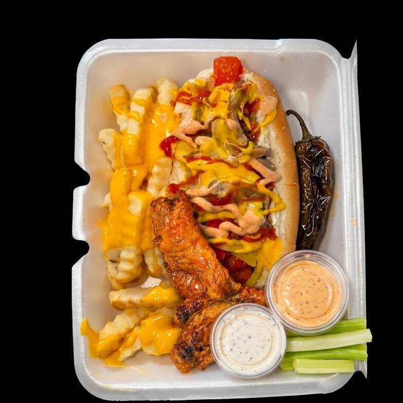 COMBO APERTURA HOTDOG Y ALITAS
