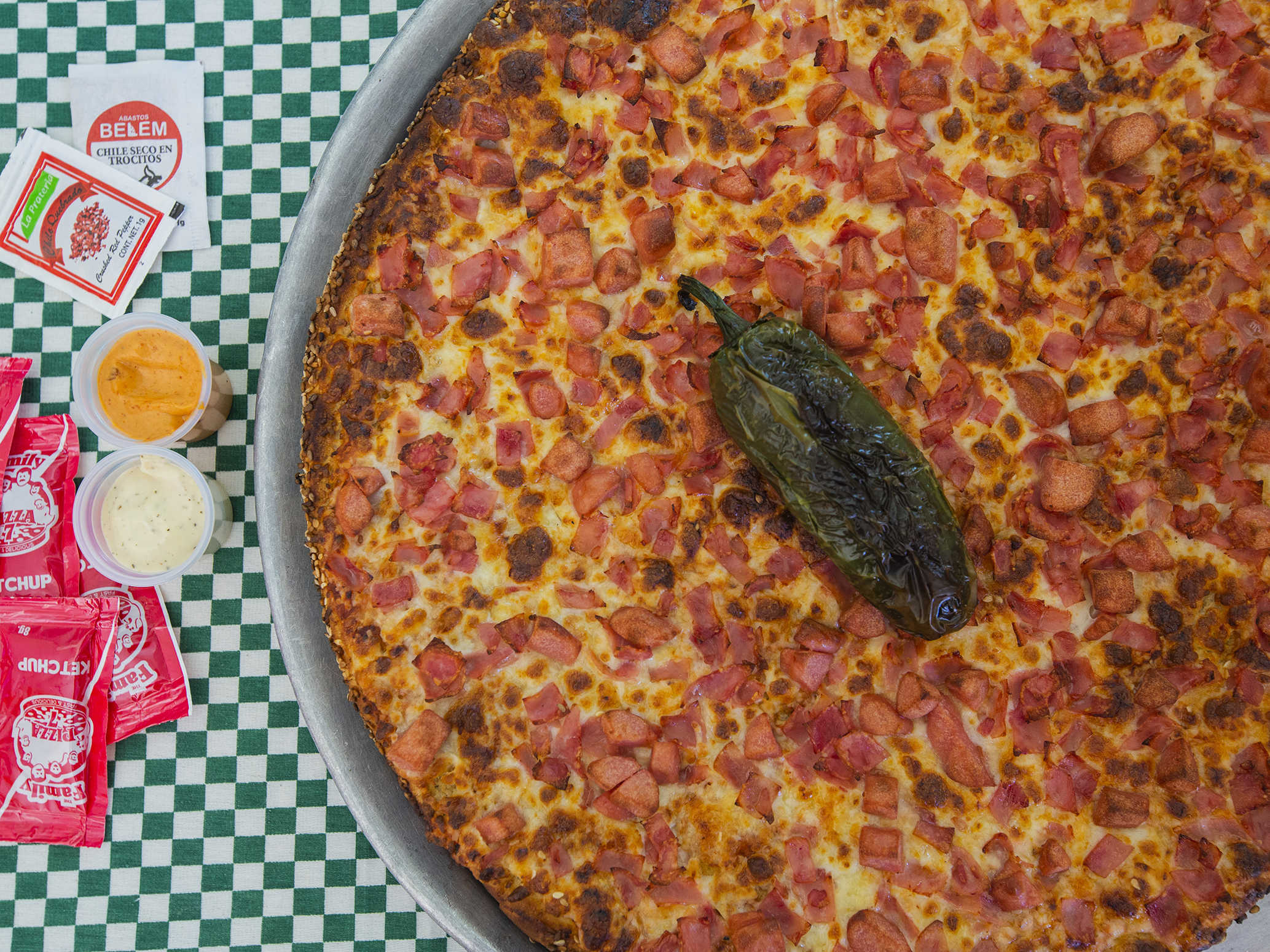 Pizza Queso Gouda
