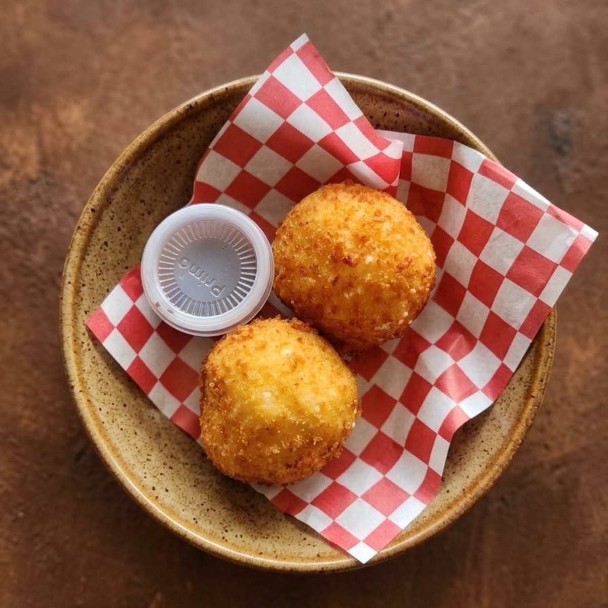 Bolitas de queso crema